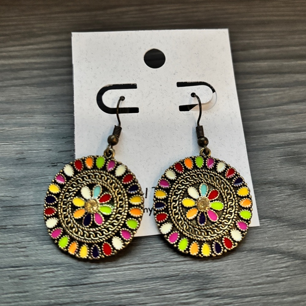 Colorful Bohemian Earrings